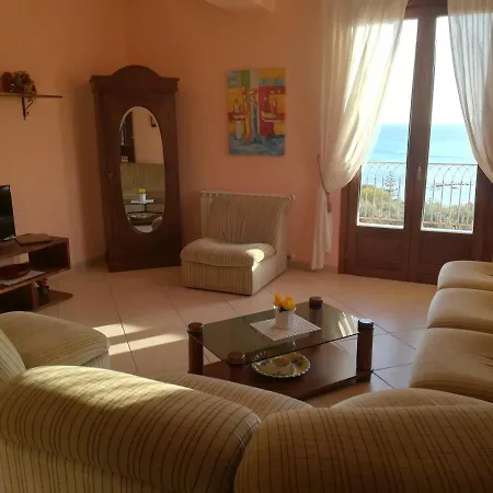 펜션 Villa Sclafani Terrazza Sul Mare *